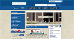 Desktop Screenshot of minotlibrary.org